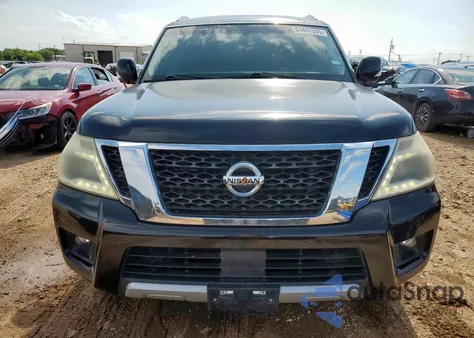 2017 Nissan Armada Sv из США, поврежденный, VIN JN8AY2ND9H9008162